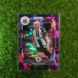 2021 Panini Prizm Premier League Soccer Jonjo Shelvey Purple Prizm 18/49