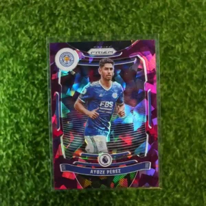 2021 Panini Prizm Premier League Soccer Ayoze Pérez Purple Prizm 49/49