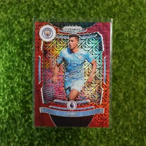 2021-22 Prizm Premier League Soccer Rodri Red Prizm 073/159