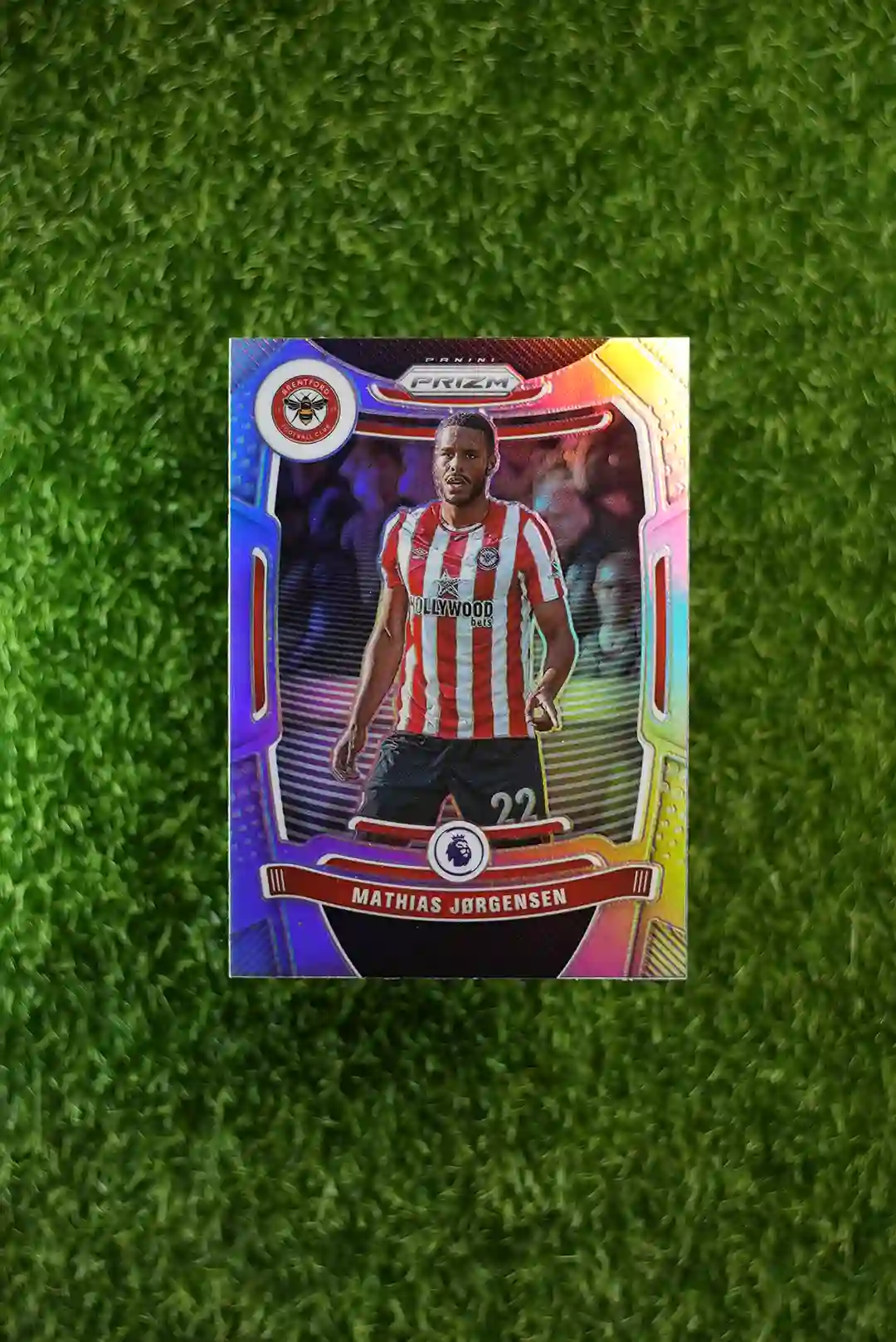 2021 Panini Prizm Premier League Soccer Mathias Jørgensen #146