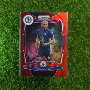 2021-22 Prizm Premier League Soccer Thiago Silva Red Prizm 119/199