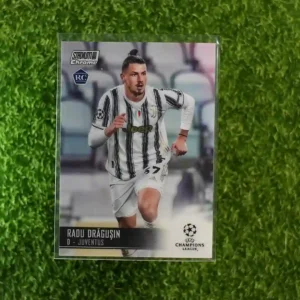 2020-21 Stadium Chrome Radu Drăgușin RC Refractor #13