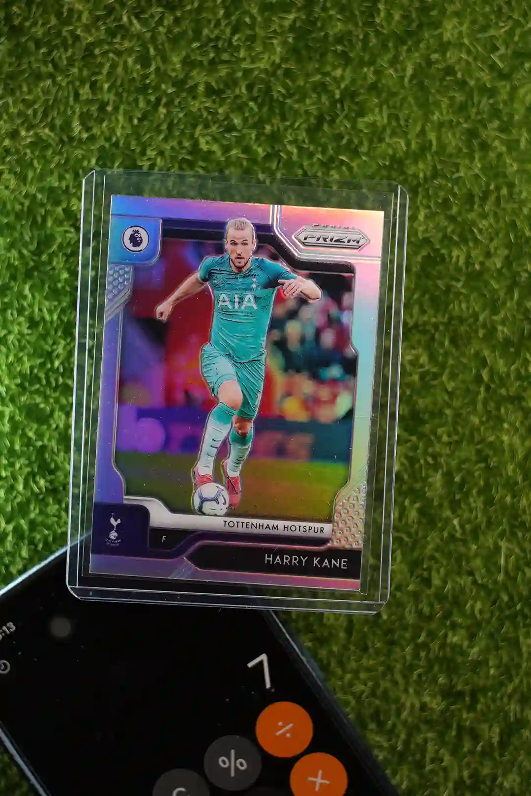 2019-20 Panini Prizm Premier League Soccer Harry Kane Purple Prizm No 200