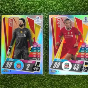 2020/21 Topps Match Attax Champions League/Europa League Van Dijk 3