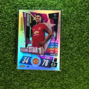 2020/21 Topps Match Attax Champions League/Europa League Mason Greenwood RISING STAR 152
