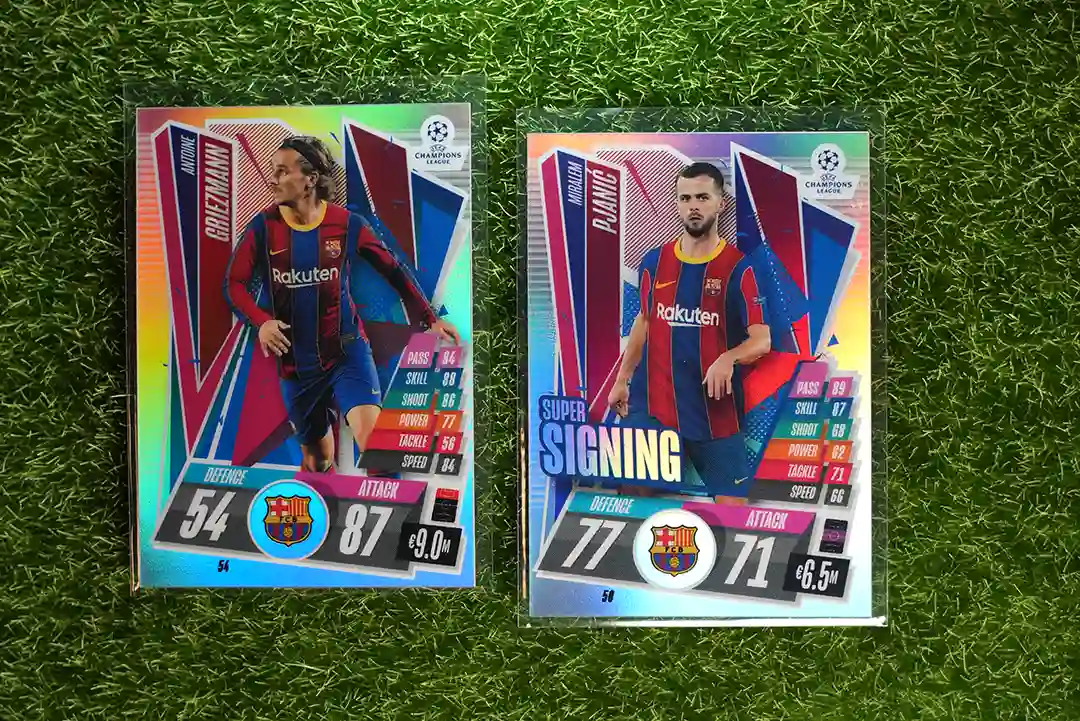 2021 Topps Match Attax Chrome Antoine Griezmann 54