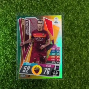 2020/21 Topps Match Attax Champions League & Europa League Henrikh Mkhitaryan Base Green Parallel 011/099