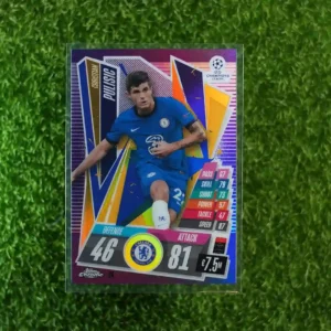 2020/21 Topps Match Attax Champions League & Europa League Christian Pulisic Base Purple Parallel 248/299