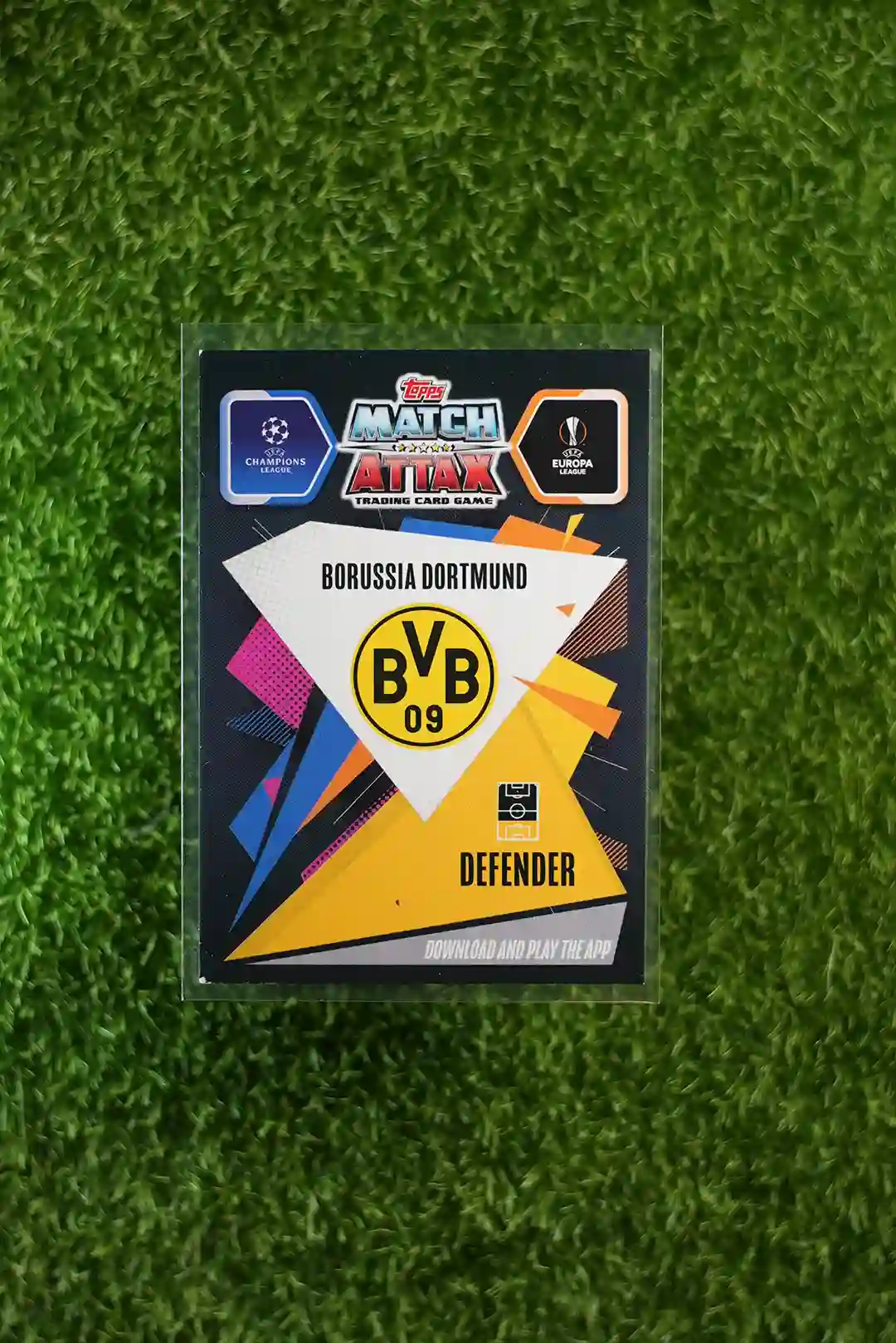 2020/21 Topps Match Attax Łukasz Piszczek Sparkle Chrome 00/150 - Image 2