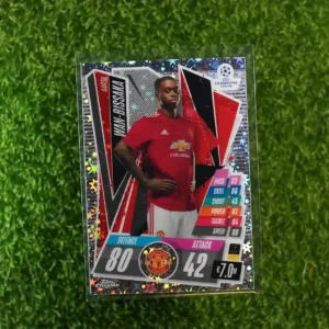 2021 Topps Match Attax Champions League Aaron Wan-Bissaka Base Chrome