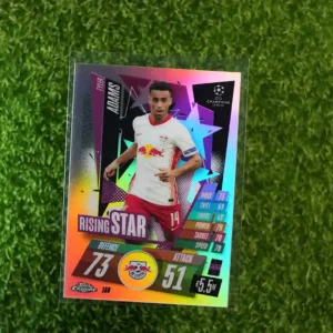 2021 Topps Match Attax Champions League Tyler Adams Rising Star Chrome