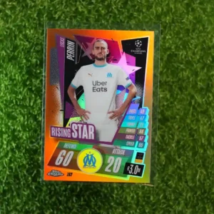 2021 Topps Match Attax Champions League Lucas Perrin Rising Star Chrome 007/025