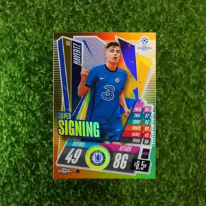2021-22 Topps Match Attax Chrome Kai Havertz Super Signing 046/050