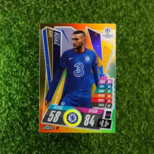 2021-22 Topps Match Attax Chrome Hakim Ziyech 018/050