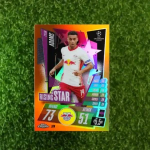 2021-22 Topps Match Attax Chrome Tyler Adams Rising Star 002/025