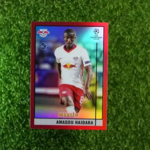 2020/21 Merlin Amadou Haidara Red Parallel #38 03/10