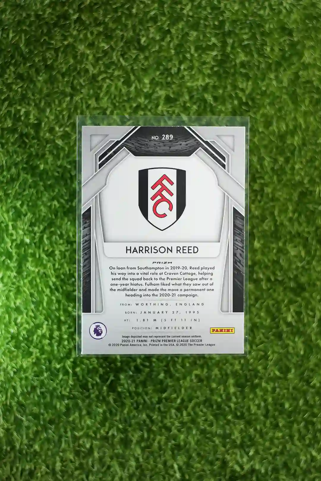 2020-21 Prizm Premier League Soccer Harrison Reed Base - Image 2