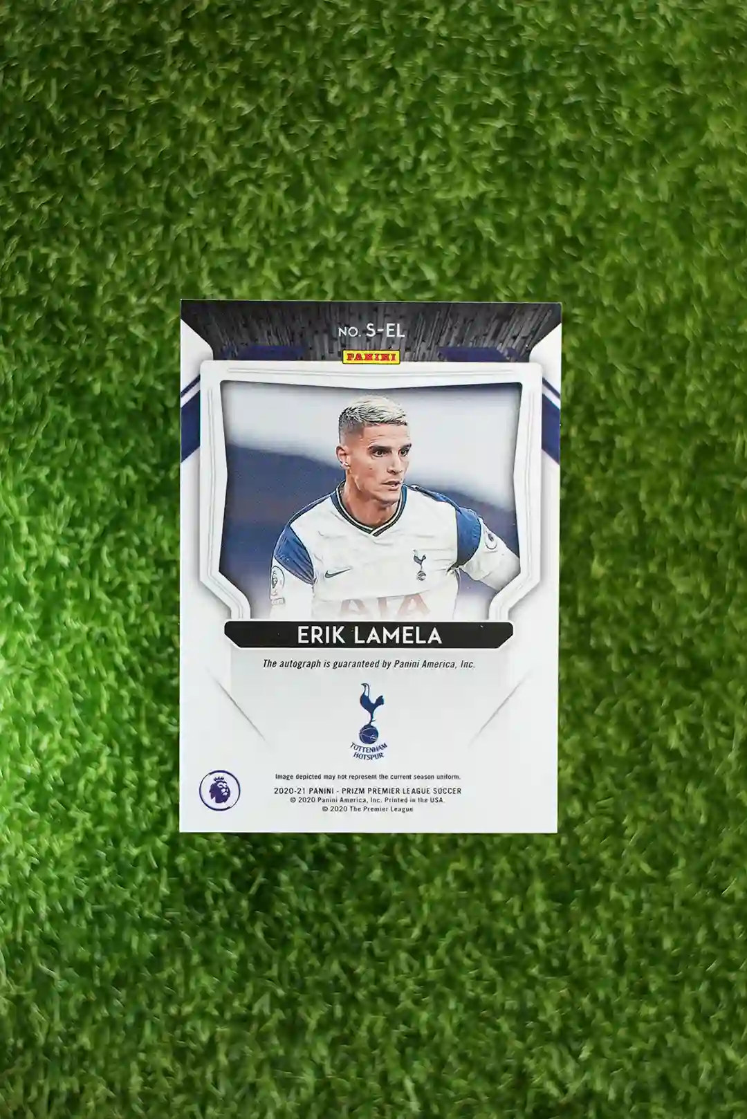 2020-21 Prizm Premier League Soccer Erik Lamela Signatures - Image 2