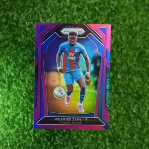 2020-21 Panini Prizm Premier League Soccer Wilfried Zaha Pink Prizm #75