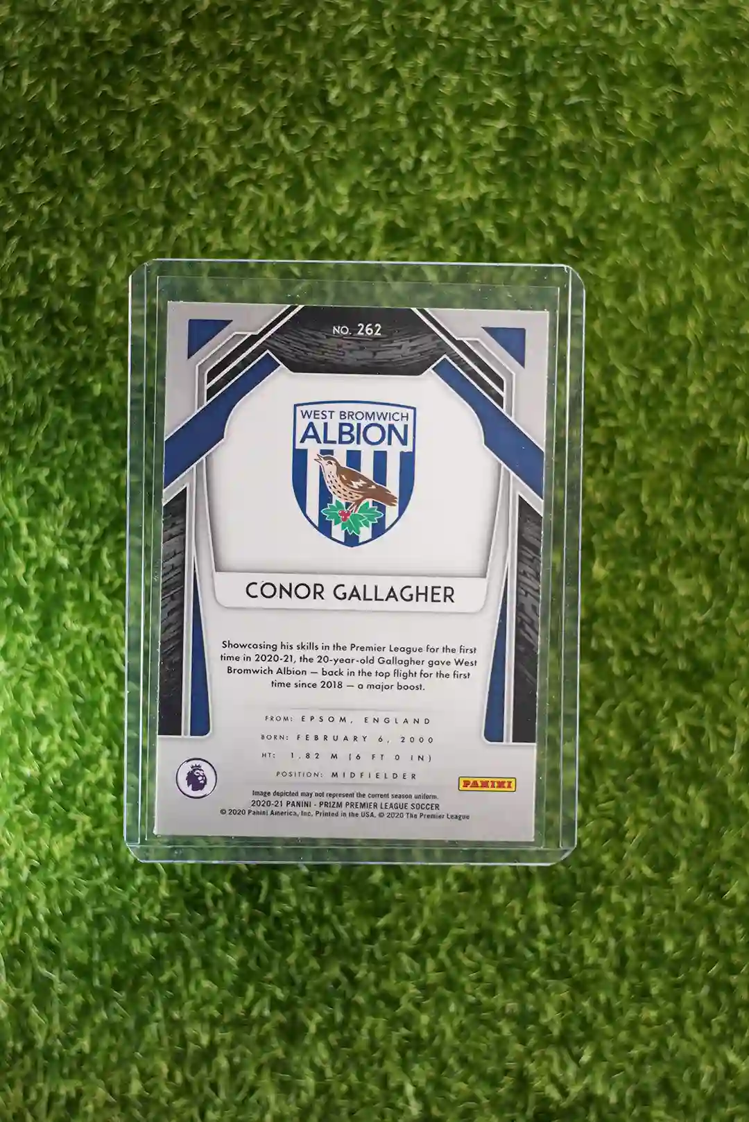 2020-21 Prizm Premier League Soccer Conor Gallagher Base #262 - Image 2