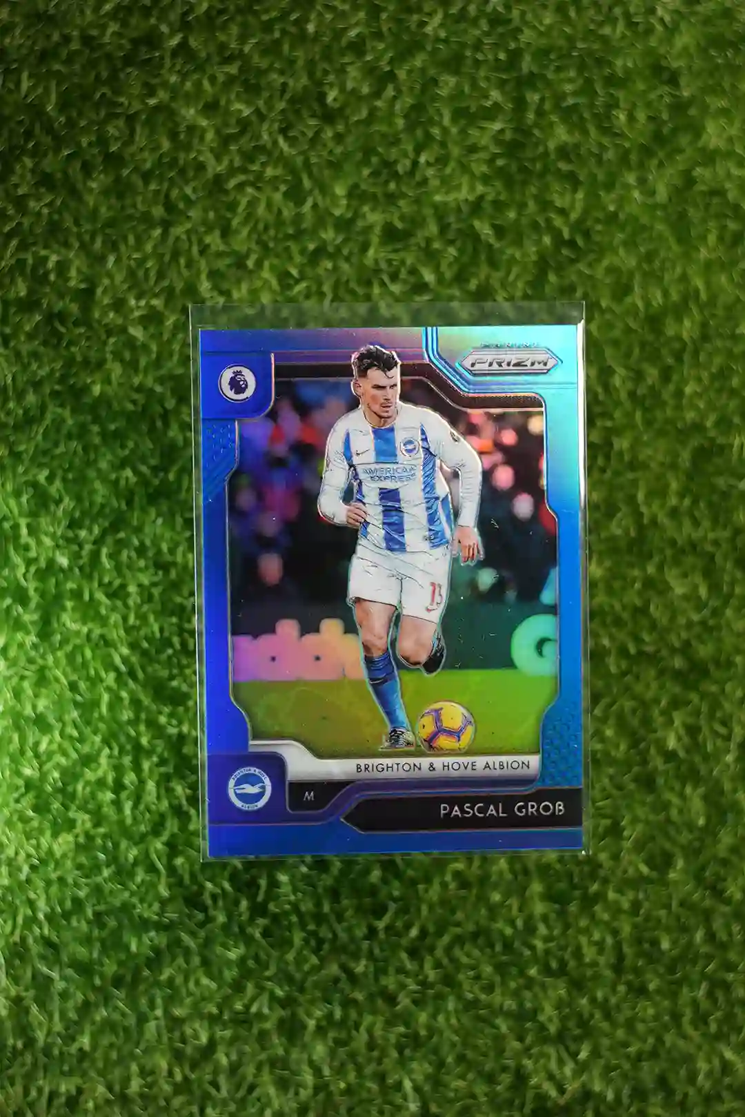 2019-20 Prizm Premier League Soccer Pascal Grob Blue Prizm