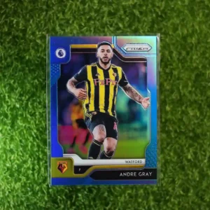 2019-20 Prizm Premier League Soccer Andre Gray Blue Prizm