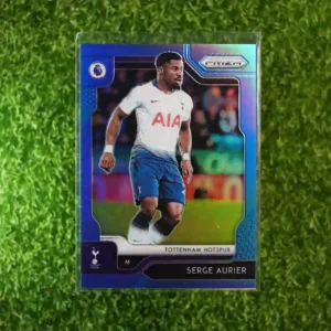 Serge Aurier - 2019-20 Panini Prizm Premier League Soccer Blue Prizm (185/199)