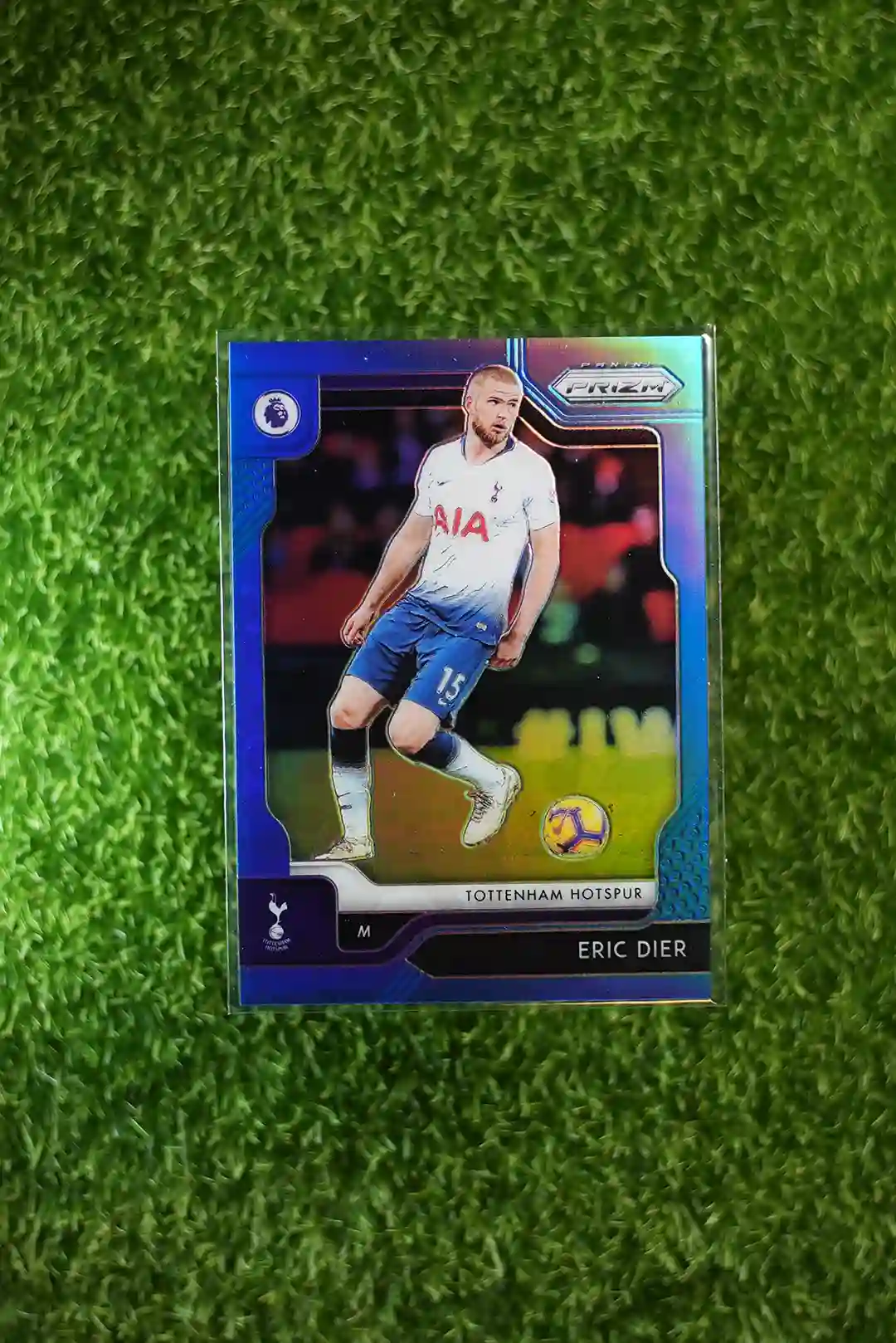 2019-20 Panini Prizm Premier League Soccer Eric Dier Blue Prizm 035/199