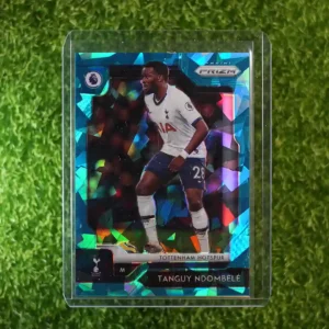 Tanguy Ndombele - 2019-20 Panini Prizm Premier League Soccer Blue Shimmer Prizm (26/99)