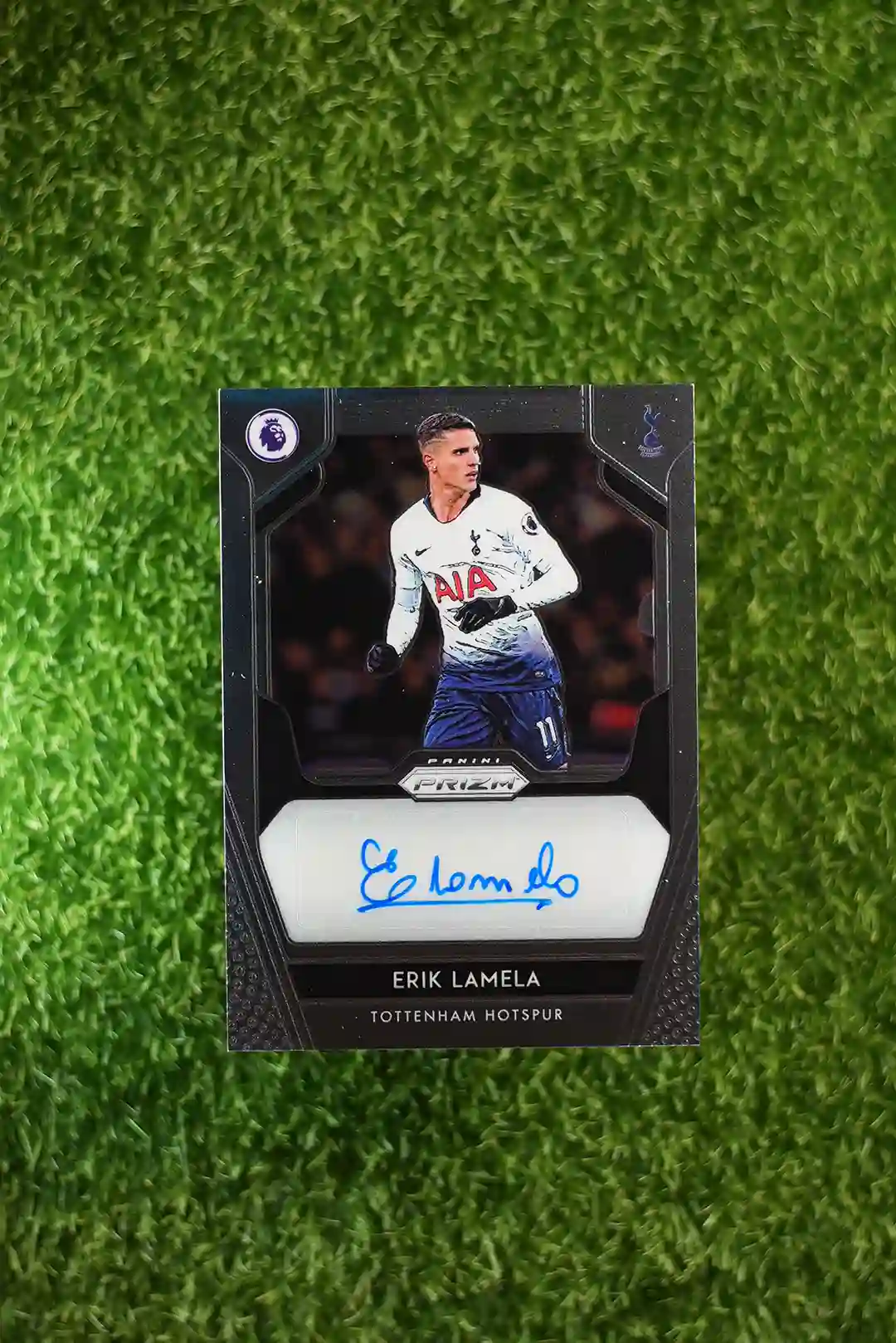 2019-20 Panini Prizm Premier League Soccer Erik Lamela Autograph