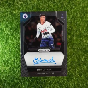 2019-20 Panini Prizm Premier League Soccer Erik Lamela Autograph