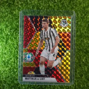 2020-21 Panini Mosaic Serie A Soccer Matthijs de Ligt 37/99
