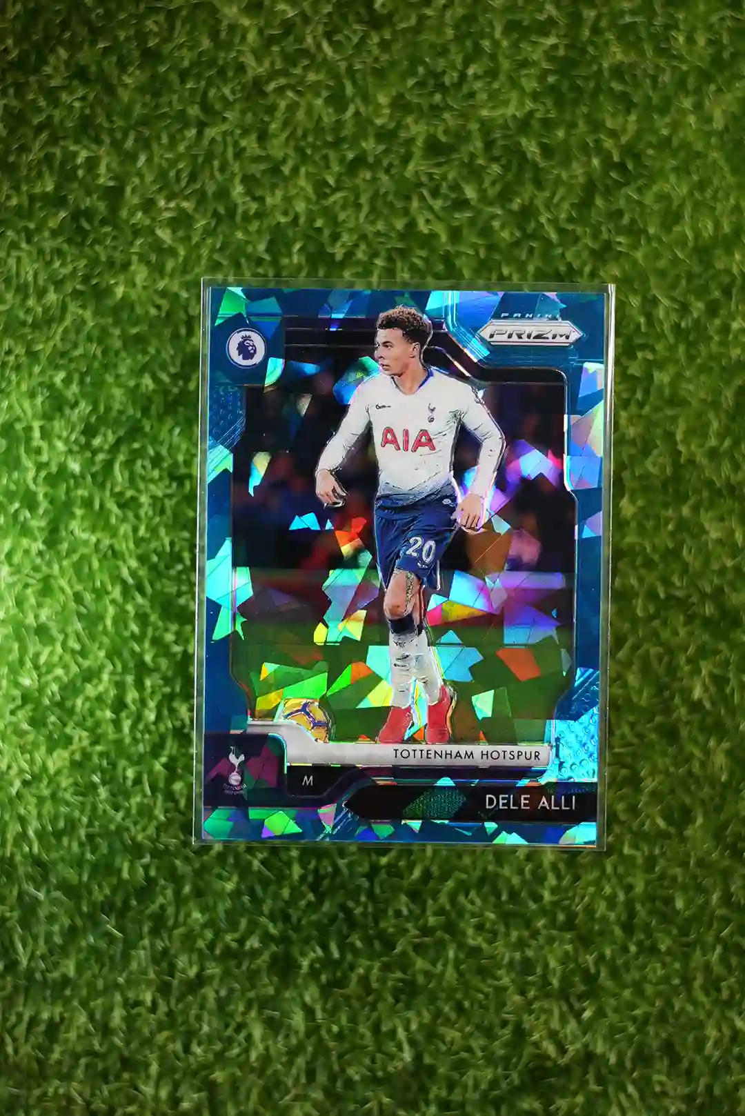 2019-20 Panini Prizm Premier League Soccer Dele Alli Blue Prizm 57/75