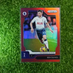 2019-20 Prizm Premier League Soccer Ben Davies Red Prizm 021/149