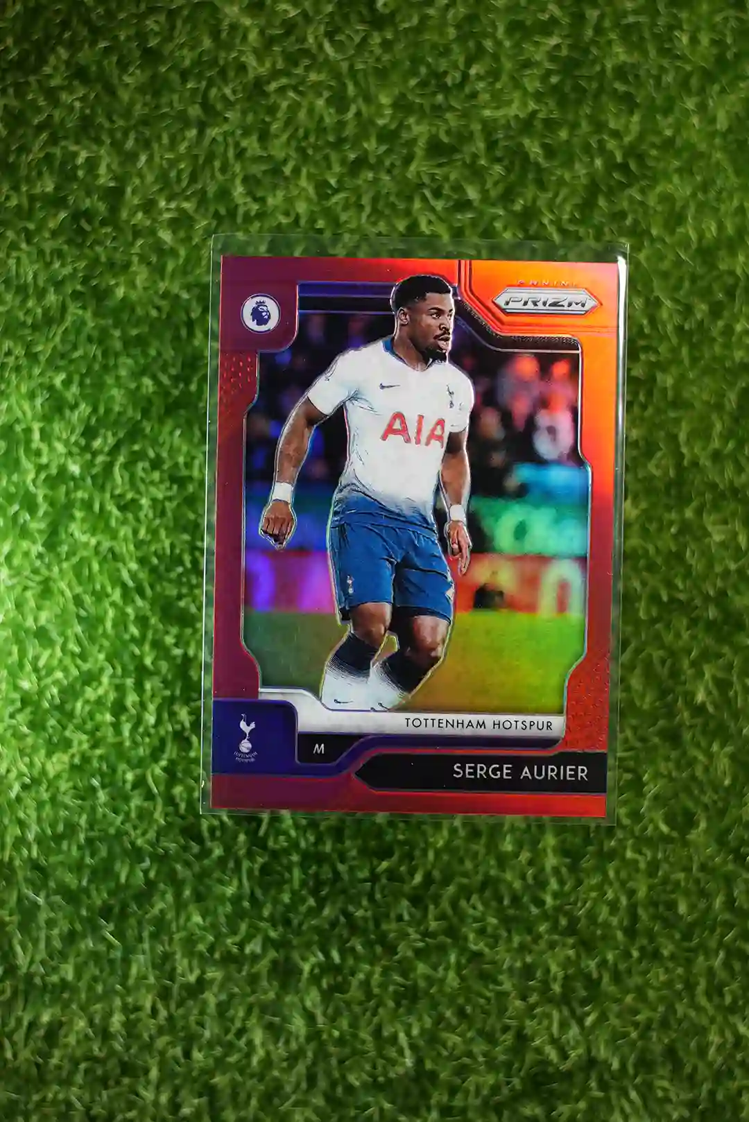 2019-20 Prizm Premier League Soccer Serge Aurier Red Prizm 034/149