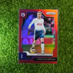 2019-20 Prizm Premier League Soccer Christian Eriksen Red Prizm 013/149