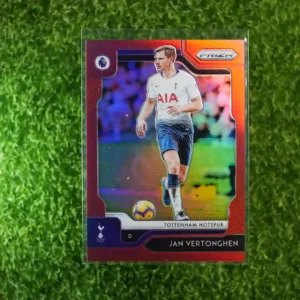 2019-20 Prizm Premier League Soccer Jan Vertonghen Red Prizm 127/149