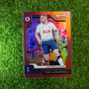 2019-20 Panini Prizm Premier League Soccer Toby Alderweireld Red Prizm 144/149
