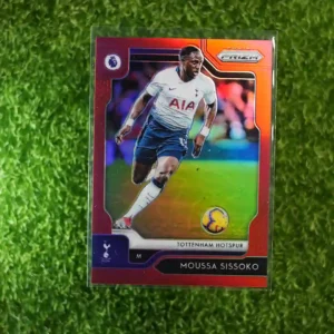 2019 Panini Prizm Premier League Soccer Moussa Sissoko Red Prizm 196 063/149