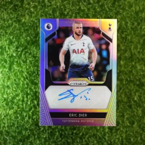 2019-20 Prizm Premier League Soccer Eric Dier Signatures Purple Prizm 03/25