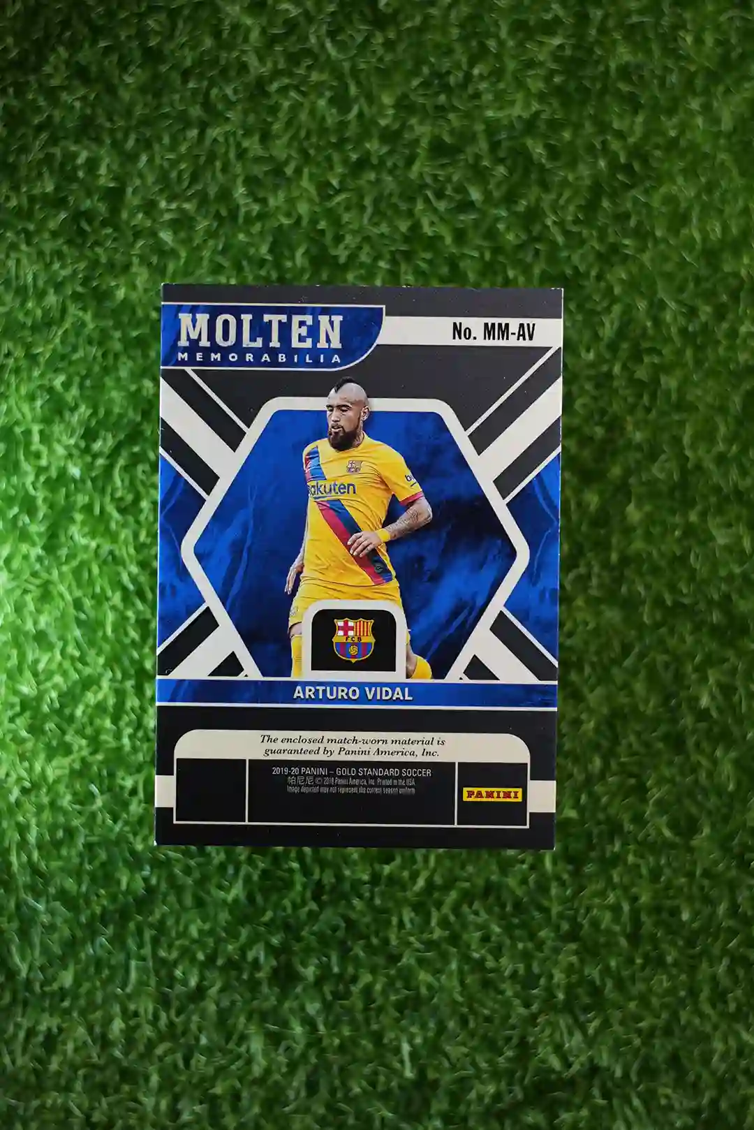 2019-20 Panini Gold Standard Soccer Arturo Vidal Molten Memorabilia #MM-AV - Image 2