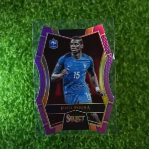 2016-17 Panini Select Soccer Paul Pogba Purple Prizm Parallel