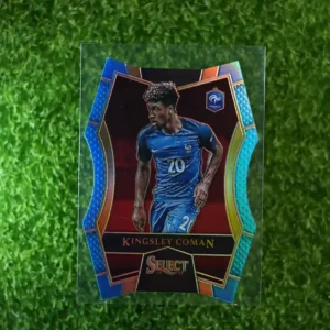 2016-17 Panini Select Soccer Kingsley Coman Blue/Teal Prizm Parallel