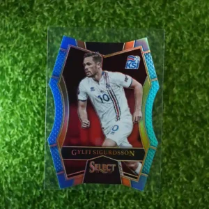 2016-17 Panini Select Soccer Gylfi Sigurdsson Blue/Teal Prizm Parallel