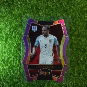 2016 Select Soccer Danny Rose Purple Prizm 191 123/149