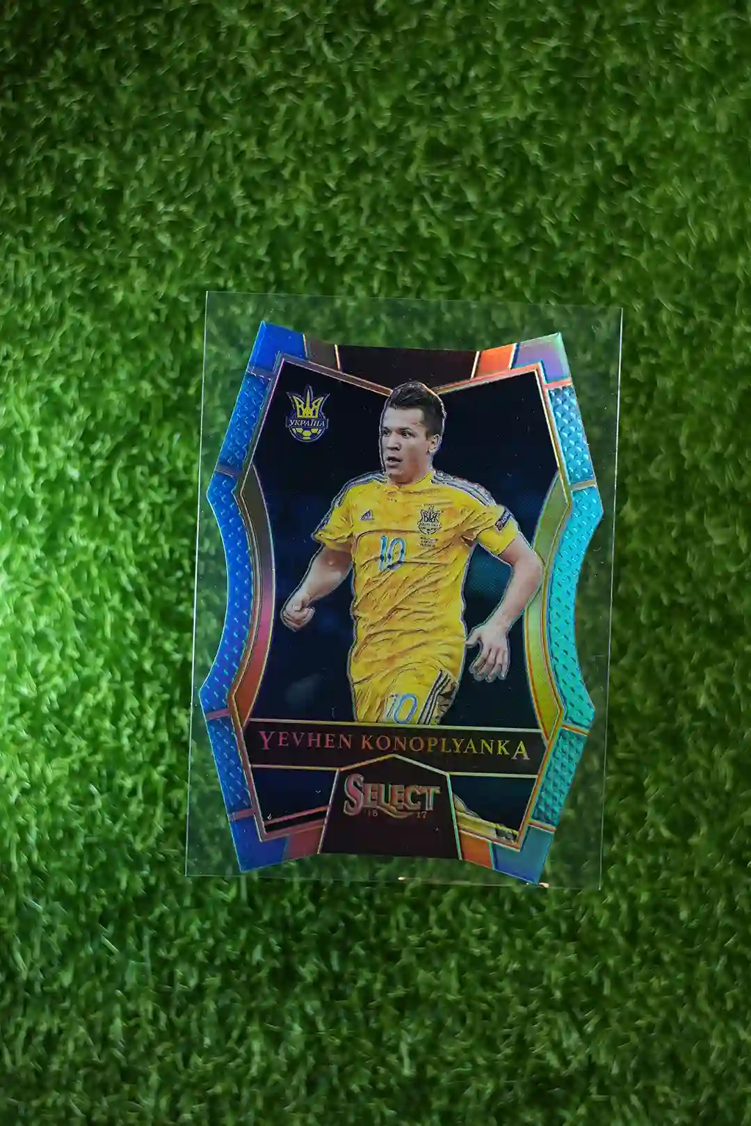 2016 Select Soccer Yevhen Konoplyanka Blue Prizm 189 124/249