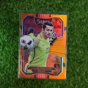 2017 Select Soccer Lukasz Fabianski Orange Prizm 69/75