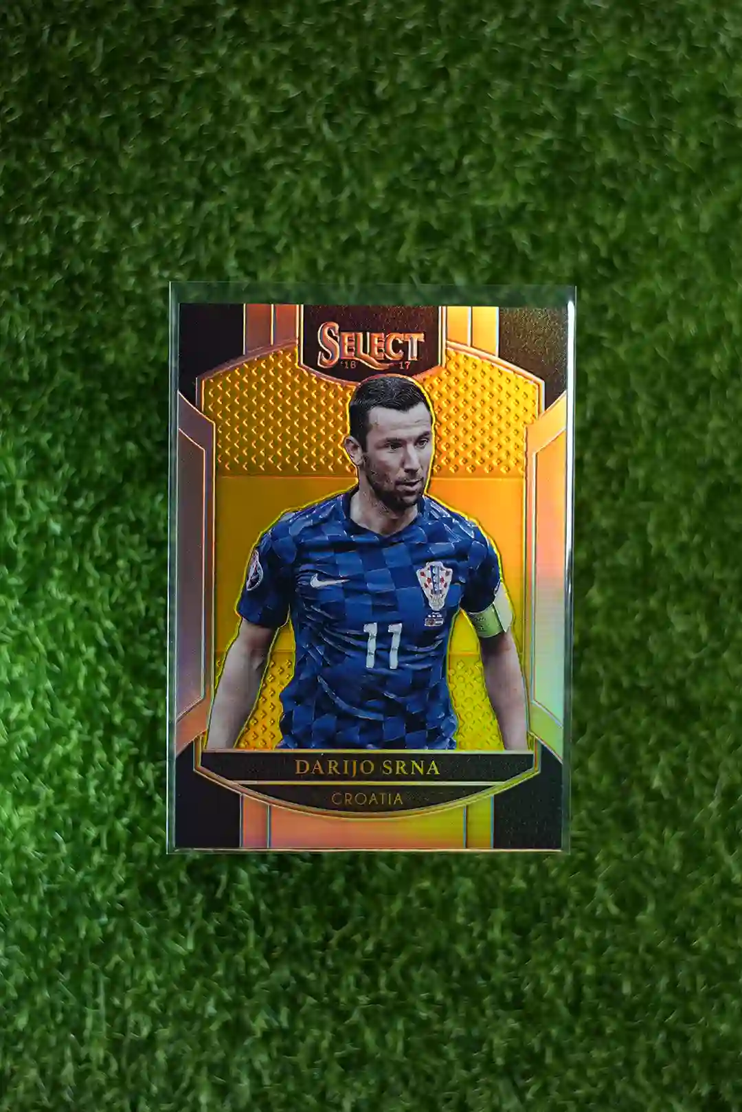 2016 Panini Select Soccer Darijo Srna Orange Prizm 080/125