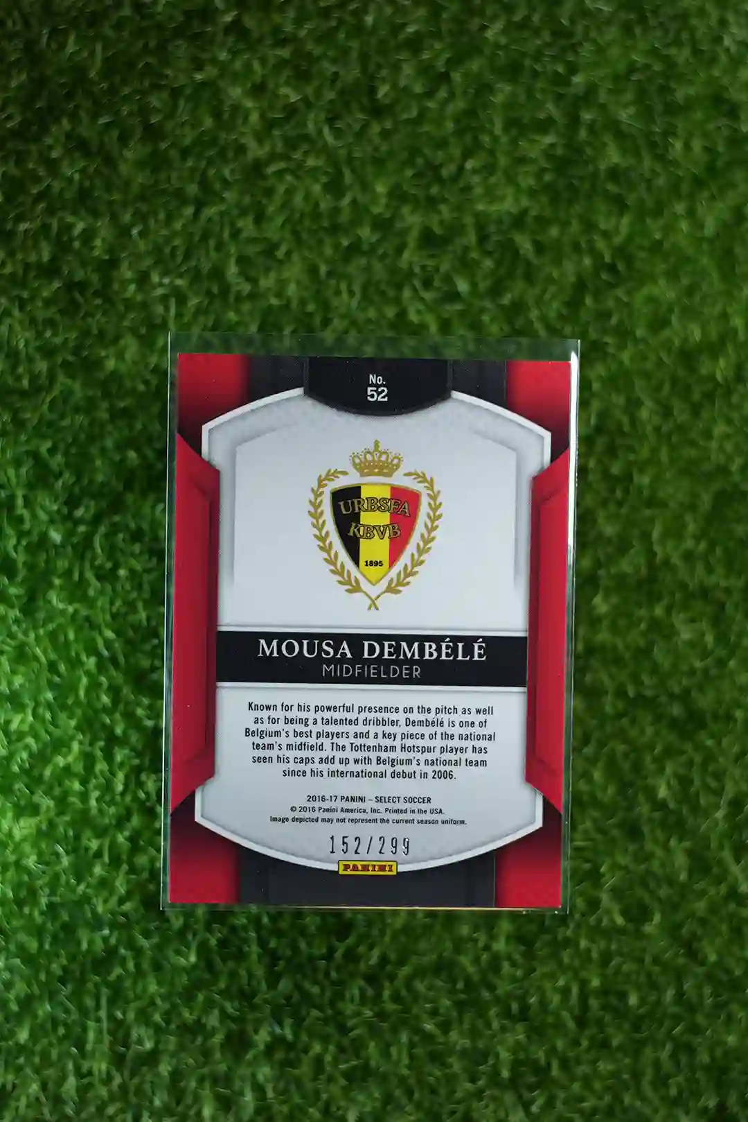 2016 Select Mousa Dembélé Base 152/299 - Image 2