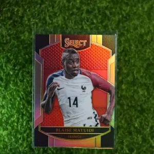 2016-17 Panini Select Soccer Blaise Matuidi Red Prizm 056/199